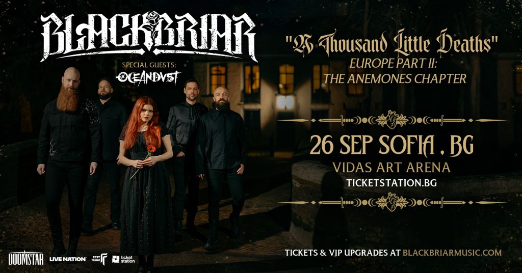 Blackbriar Live @ Vidas Art Arena, 26.09.2026